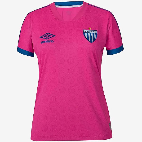 Nova Camisa Feminina Avaí Outubro Rosa 2023 / 2024