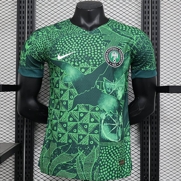 Nova Camisa Edição Jogador Nigéria Verde 2023 / 2024