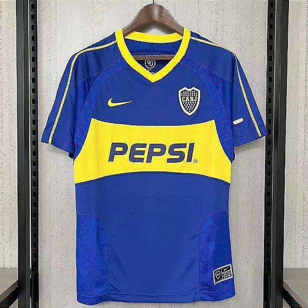 Camisa Boca Juniors 1 Retrô 2003 / 2004