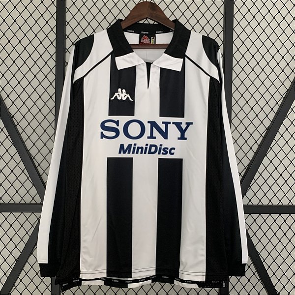 Camisa Manga Comprida Juventus 1 Retrô 1997 / 1998