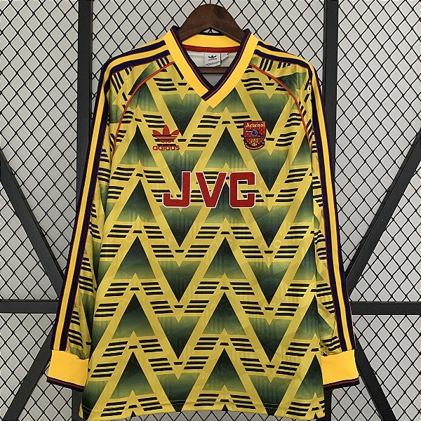 Camisa Manga Comprida Arsenal 2 Retrô 1991 / 1993