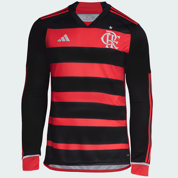 Nova Camisa Manga Comprida Flamengo 1 2024 / 2025