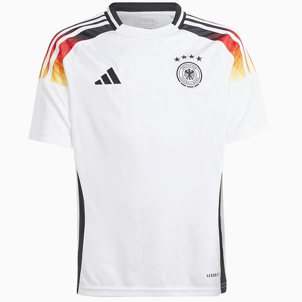 Nova Camisa Alemanha 1 Eurocopa Torcedor Masculina 2024