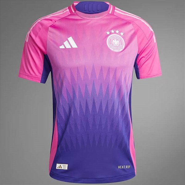 Nova Camisa Alemanha 2 Eurocopa Torcedor Masculina 2024