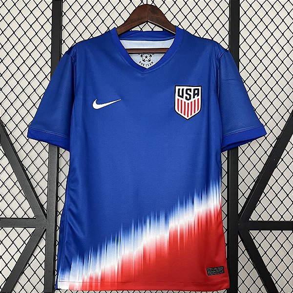 Nova Camisa Estados Unidos 2 Copa America Torcedor Masculina 2024