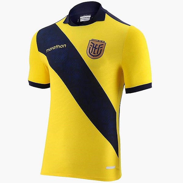 Nova Camisa Equador 1 Copa America Torcedor Masculina 2024
