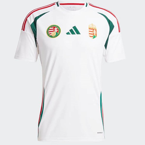 Nova Camisa Hungria 2 Eurocopa Torcedor Masculina 2024