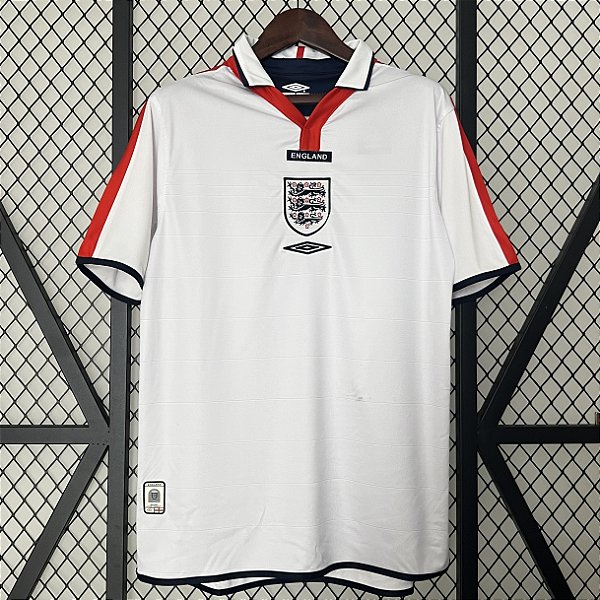 Camisa Inglaterra 1 Retrô 2004