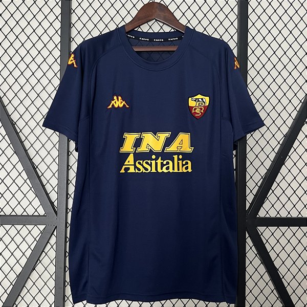 Camisa Roma 3 Retrô 2000 / 2001