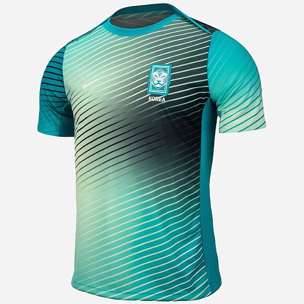 Nova Camisa Coreia Do Sul Pré-Match Torcedor Masculina 2024 / 2025