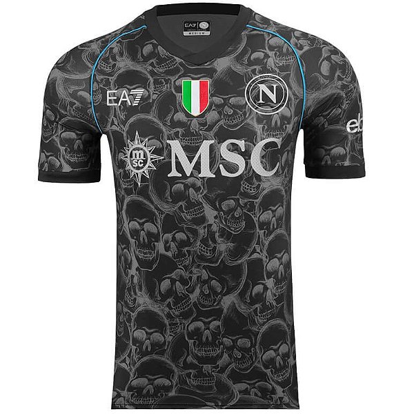 Camisa Napoli Especial Halloween Torcedor Masculina 2023