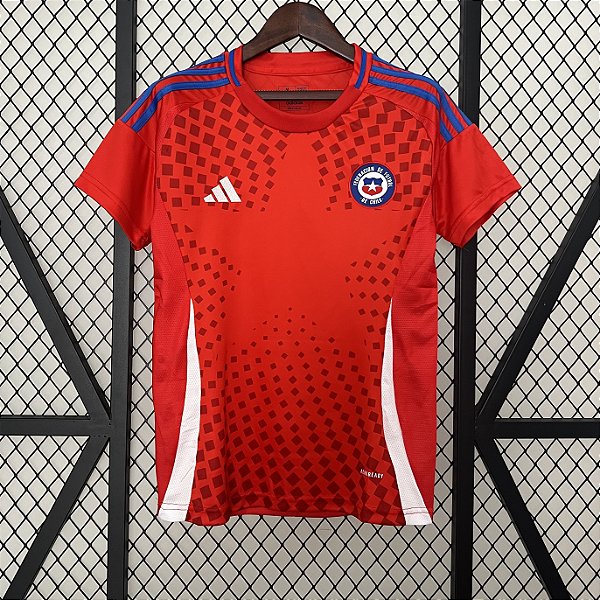 Nova Camisa Feminina Chile 1 Copa America 2024