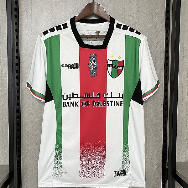 Nova Camisa Palestino 1 Torcedor Masculina 2024 / 2025