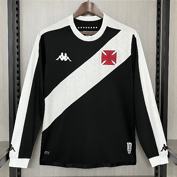 Nova Camisa Manga Comprida Vasco 1 2024 / 2025