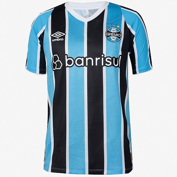 Nova Camisa Grêmio 1 Torcedor Masculina 2024 / 2025
