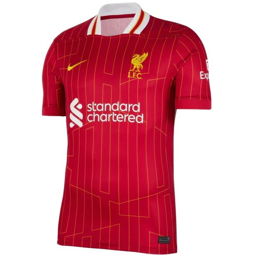 Nova Camisa Liverpool 1 Torcedor Masculina 2024 / 2025