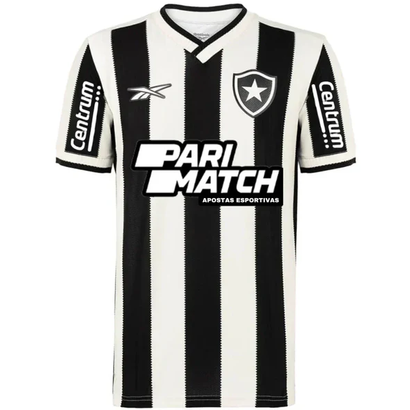 Nova Camisa Botafogo 1 Com Todos Patrocínios Torcedor Masculina 2024 / 2025