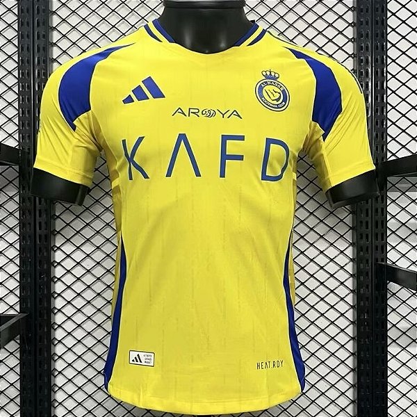 Nova Camisa Edição Jogador Al-Nassr 1 2024 / 2025 - CRISTIANO RONALDO CR7