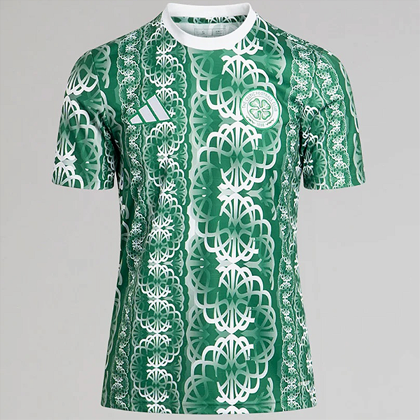 Nova Camisa Celtic Pré-Match Torcedor Masculina 2024 / 2025