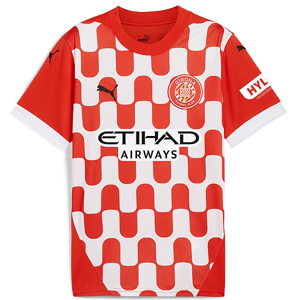 Nova Camisa Girona 1 Torcedor Masculina 2024 / 2025