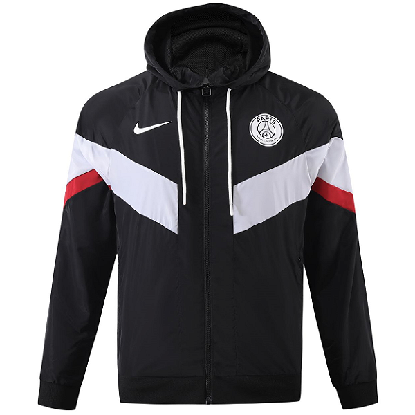 Novo Casaco Corta Vento PSG Preto 2024 / 2025