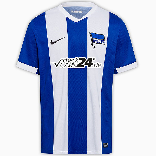 Nova Camisa Hertha Berlin 1 Torcedor Masculina 2024 / 2025