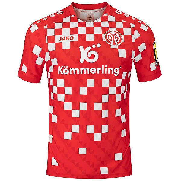 Nova Camisa Mainz 1 Torcedor Masculina 2024 / 2025