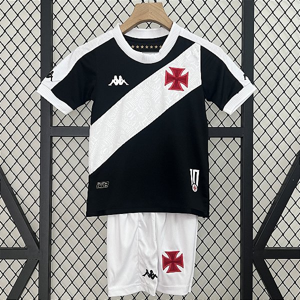 Novo Kit Infantil Vasco 1 Camisa e Short  2024 / 2025