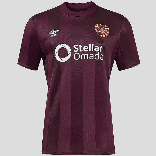 Nova Camisa Hearts 1 Torcedor Masculina 2024 / 2025