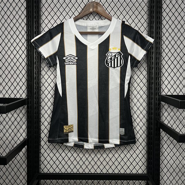 Nova Camisa Feminina Santos 2 2024 / 2025