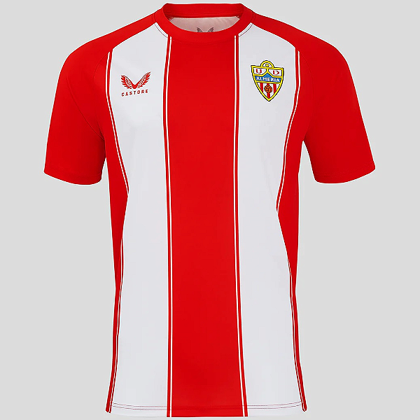 Nova Camisa Almería 1 Torcedor Masculina 2024 / 2025