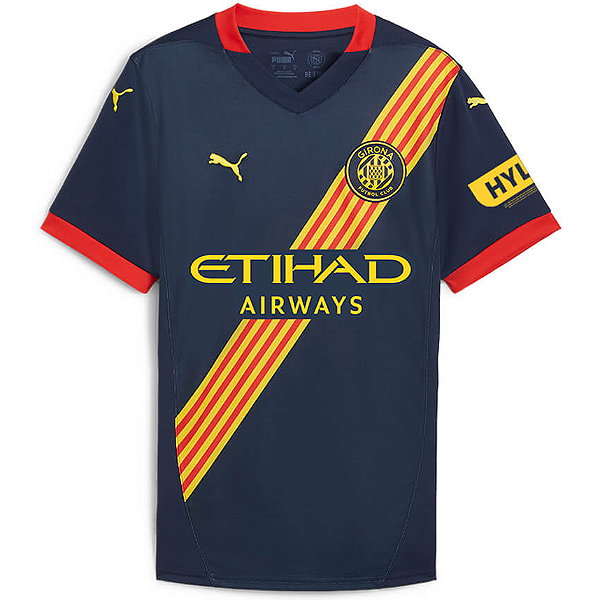Nova Camisa Girona 2 Torcedor Masculina 2024 / 2025