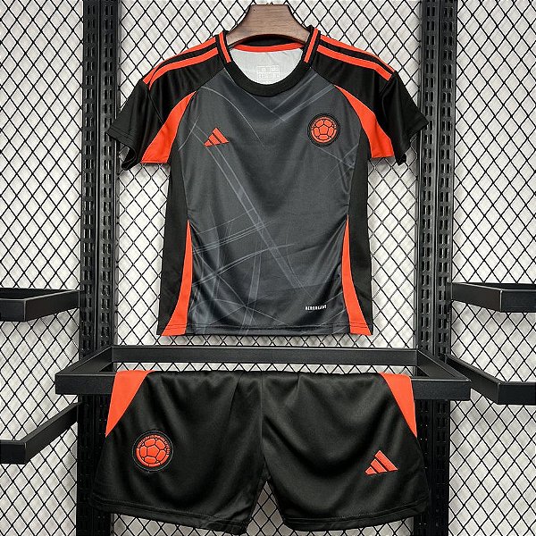 Novo Kit Infantil Colômbia 2 Camisa e Short 2024 / 2025