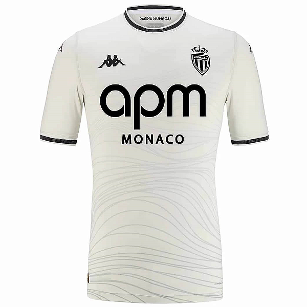 Nova Camisa Monaco 3 Torcedor Masculina 2024 / 2025