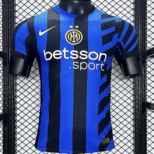 Nova Camisa Edição Jogador Inter De Milão 1 2024 / 2025