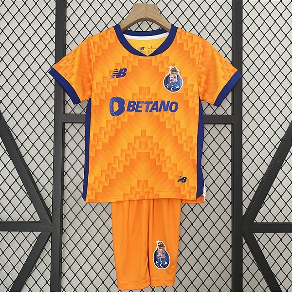 Novo Kit Infantil Porto 2 Camisa e Short  2024 / 2025