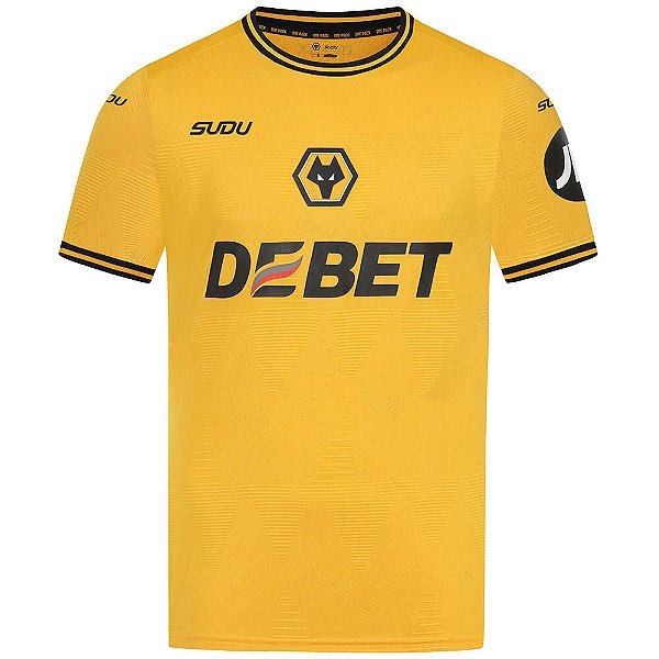 Nova Camisa Wolverhampton 1 Torcedor Masculina 2024 / 2025