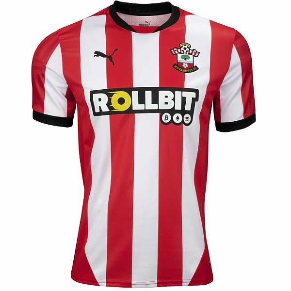 Nova Camisa Southampton 1 Torcedor Masculina 2024 / 2025