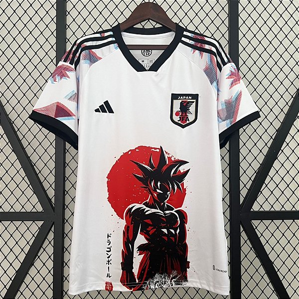 Nova camisa Japão edição especial Goku branca 2024