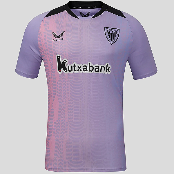 Nova Camisa Athletic Bilbao 3 Torcedor Masculina 2024 / 2025
