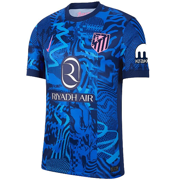 Nova Camisa Atlético de Madrid 3 Torcedor Masculina 2024 / 2025