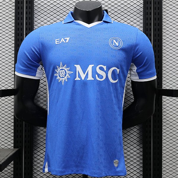 Camisa Edição Jogador Napoli 1 Azul 2024 / 2025