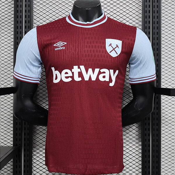 Nova Camisa Edição Jogador West Ham 1 2024 / 2025
