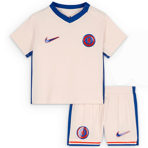 Novo Kit Infantil Chelsea 2 Camisa e Short  2024 / 2025