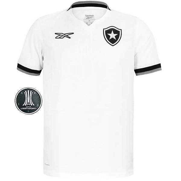 Nova Camisa Botafogo 3 Com Patch Libertadores Torcedor Masculina 2024 / 2025