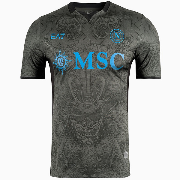 Nova Camisa Napoli 3 Torcedor Masculina 2024 / 2025