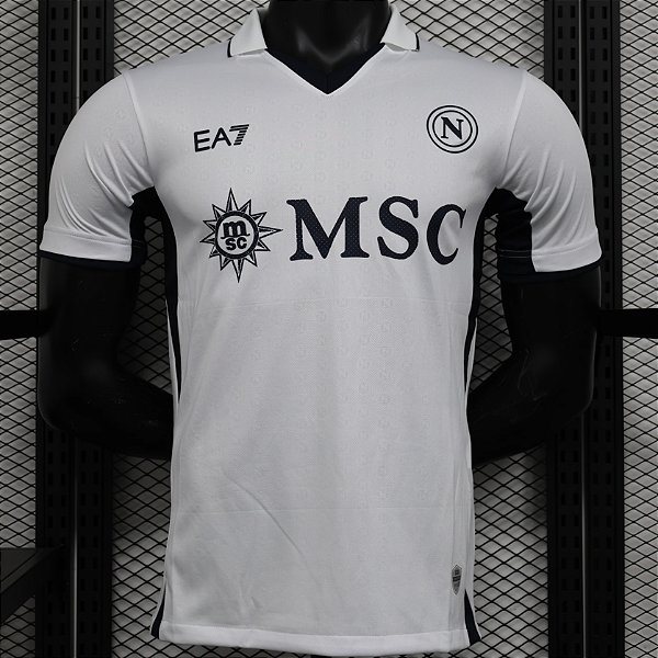 Nova Camisa Edição Jogador Napoli 2 Branca 2024 / 2025