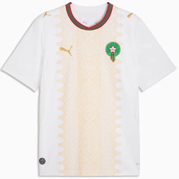 Nova Camisa Marrocos 2 Torcedor Masculina 2026 - COPA DO MUNDO