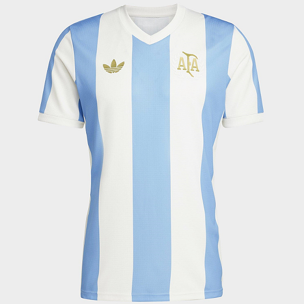 Nova Camisa Argentina Edição Especial 50 anos Torcedor Masculina