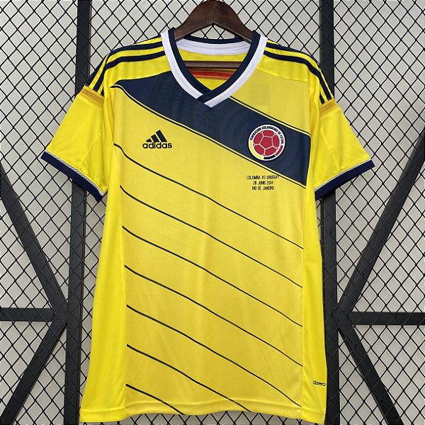 Camisa Colômbia 1 Retrô 2014